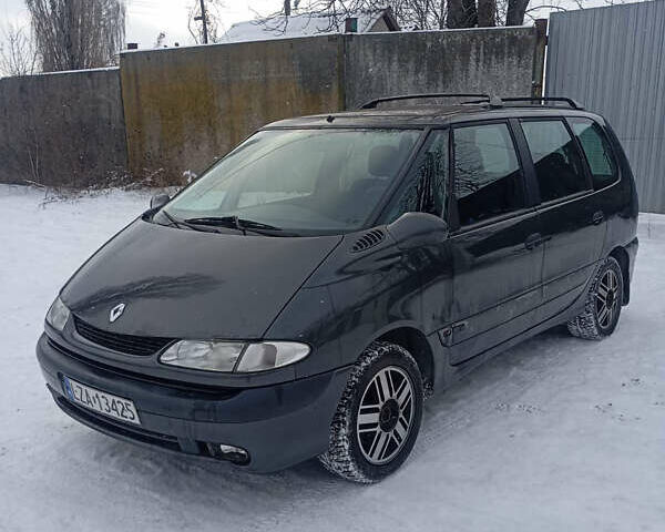 Черный Рено Эспейс, объемом двигателя 2 л и пробегом 100 тыс. км за 1800 $, фото 1 на Automoto.ua