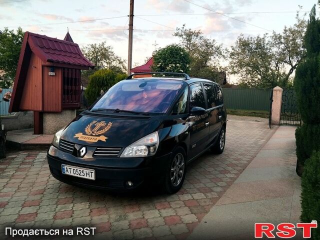 Черный Рено Эспейс, объемом двигателя 2.2 л и пробегом 359 тыс. км за 5200 $, фото 1 на Automoto.ua