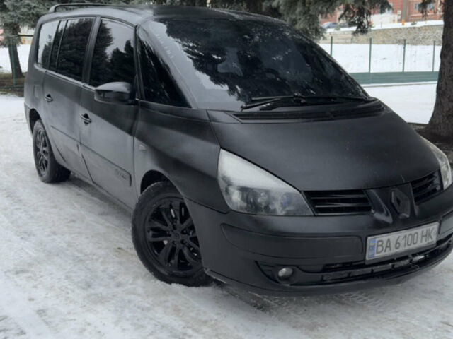 Чорний Рено Еспейс, об'ємом двигуна 2.19 л та пробігом 250 тис. км за 6000 $, фото 1 на Automoto.ua