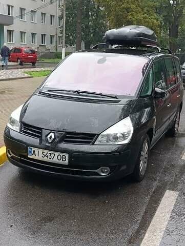 Черный Рено Эспейс, объемом двигателя 3 л и пробегом 290 тыс. км за 5200 $, фото 1 на Automoto.ua