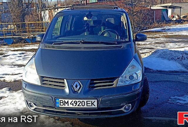 Черный Рено Эспейс, объемом двигателя 2 л и пробегом 396 тыс. км за 6000 $, фото 1 на Automoto.ua