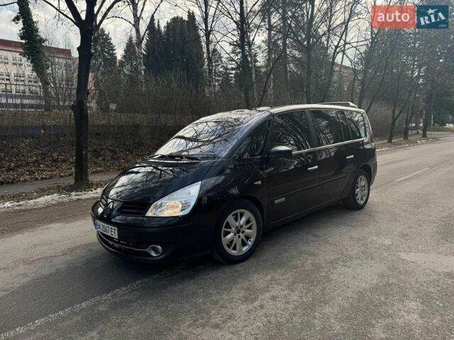 Черный Рено Эспейс, объемом двигателя 2 л и пробегом 230 тыс. км за 6000 $, фото 1 на Automoto.ua