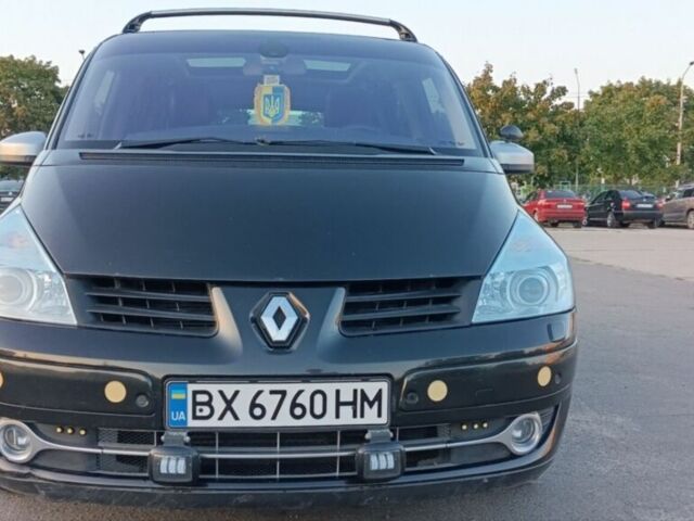 Черный Рено Эспейс, объемом двигателя 2 л и пробегом 260 тыс. км за 8000 $, фото 1 на Automoto.ua