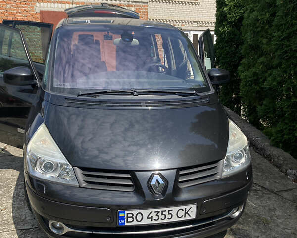 Чорний Рено Еспейс, об'ємом двигуна 2 л та пробігом 207 тис. км за 6900 $, фото 1 на Automoto.ua