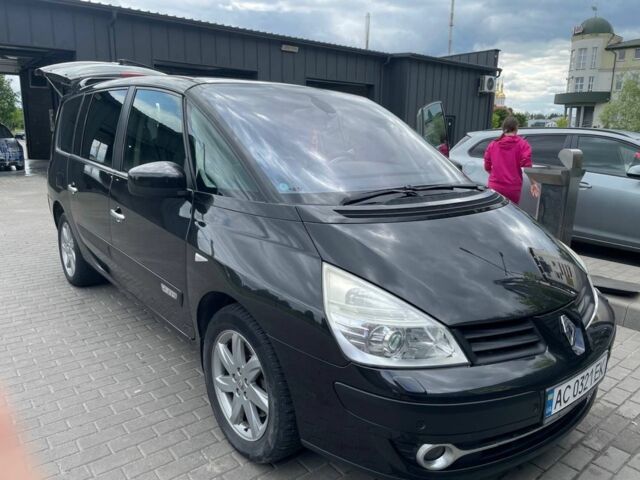 Чорний Рено Еспейс, об'ємом двигуна 2 л та пробігом 246 тис. км за 9500 $, фото 1 на Automoto.ua