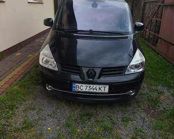 Черный Рено Эспейс, объемом двигателя 2 л и пробегом 210 тыс. км за 7100 $, фото 1 на Automoto.ua