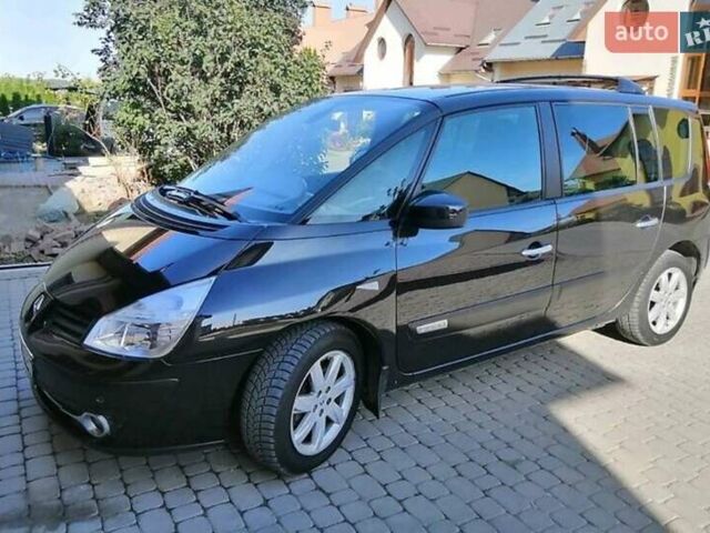 Черный Рено Эспейс, объемом двигателя 2 л и пробегом 296 тыс. км за 7500 $, фото 1 на Automoto.ua