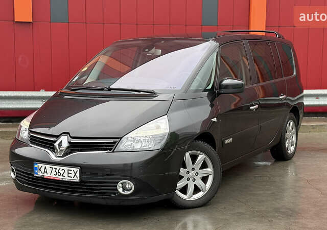 Черный Рено Эспейс, объемом двигателя 2 л и пробегом 336 тыс. км за 9500 $, фото 1 на Automoto.ua