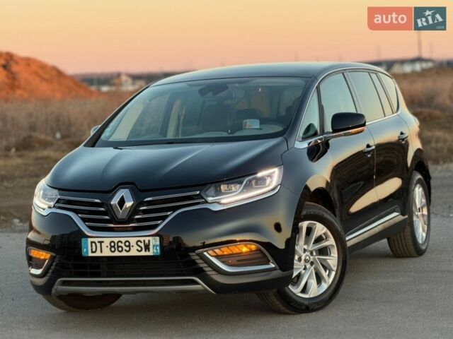 Чорний Рено Еспейс, об'ємом двигуна 1.6 л та пробігом 161 тис. км за 15799 $, фото 1 на Automoto.ua