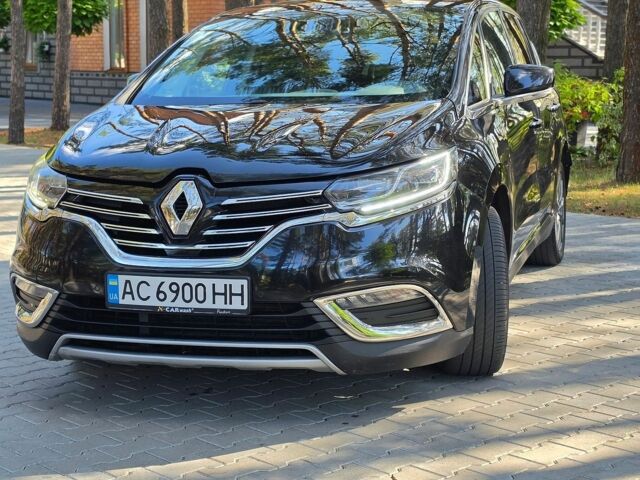 Черный Рено Эспейс, объемом двигателя 1.6 л и пробегом 235 тыс. км за 15500 $, фото 1 на Automoto.ua