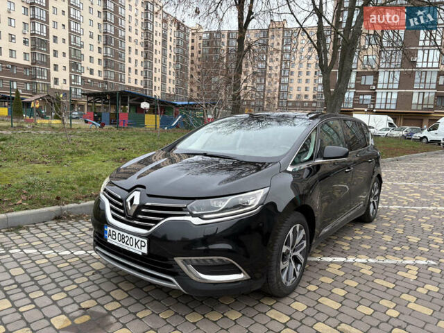 Черный Рено Эспейс, объемом двигателя 1.6 л и пробегом 280 тыс. км за 14200 $, фото 1 на Automoto.ua