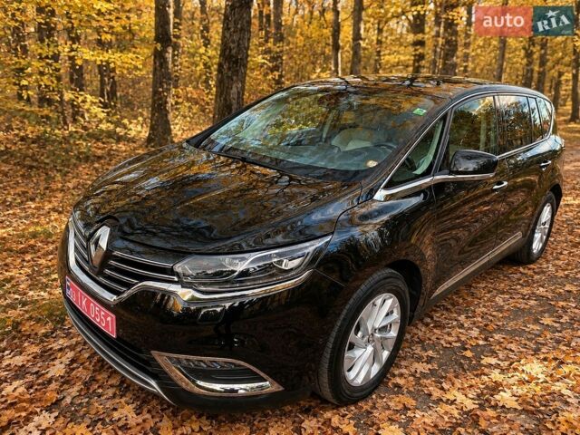 Черный Рено Эспейс, объемом двигателя 1.6 л и пробегом 195 тыс. км за 14999 $, фото 1 на Automoto.ua