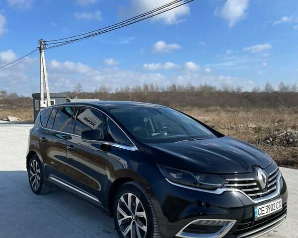 Черный Рено Эспейс, объемом двигателя 1.6 л и пробегом 318 тыс. км за 12999 $, фото 1 на Automoto.ua