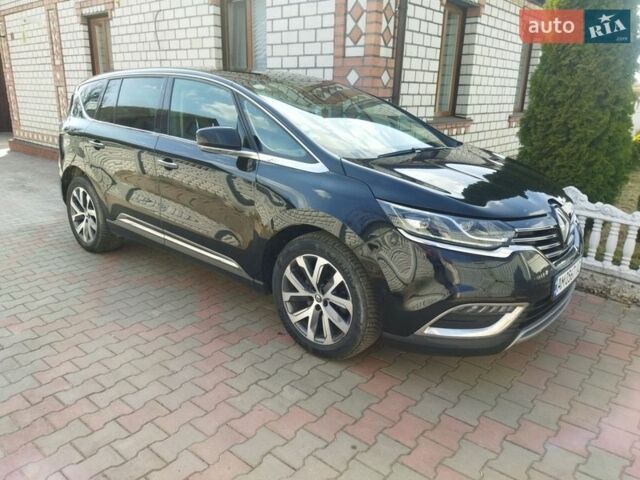 Черный Рено Эспейс, объемом двигателя 1.6 л и пробегом 288 тыс. км за 14999 $, фото 1 на Automoto.ua