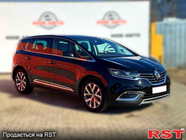 Чорний Рено Еспейс, об'ємом двигуна 1.6 л та пробігом 155 тис. км за 17500 $, фото 1 на Automoto.ua