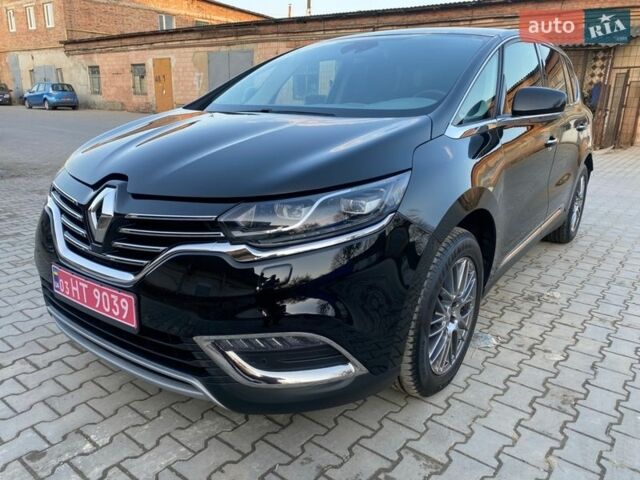 Чорний Рено Еспейс, об'ємом двигуна 1.6 л та пробігом 228 тис. км за 13600 $, фото 1 на Automoto.ua