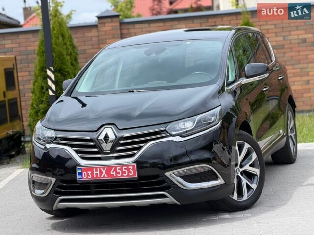 Черный Рено Эспейс, объемом двигателя 1.6 л и пробегом 227 тыс. км за 15999 $, фото 1 на Automoto.ua