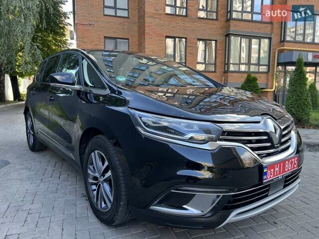 Черный Рено Эспейс, объемом двигателя 2 л и пробегом 89 тыс. км за 28500 $, фото 1 на Automoto.ua