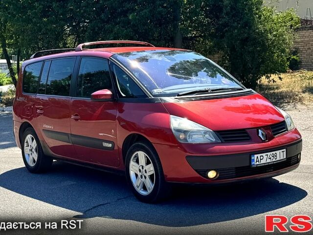 Рено Эспейс 2004 в Запорожье на Automoto.ua Красный Рено Эспейс, объемом двигателя 1.9 л и пробегом 0 тыс. км за 3999 $, фото 1 на Automoto.ua