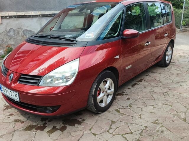 Красный Рено Эспейс, объемом двигателя 2 л и пробегом 330 тыс. км за 7450 $, фото 1 на Automoto.ua