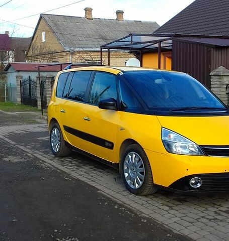 Жовтий Рено Еспейс, об'ємом двигуна 2 л та пробігом 255 тис. км за 7800 $, фото 1 на Automoto.ua