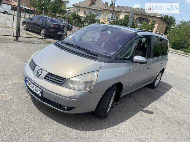Сірий Рено Еспейс, об'ємом двигуна 2.19 л та пробігом 333 тис. км за 4250 $, фото 1 на Automoto.ua