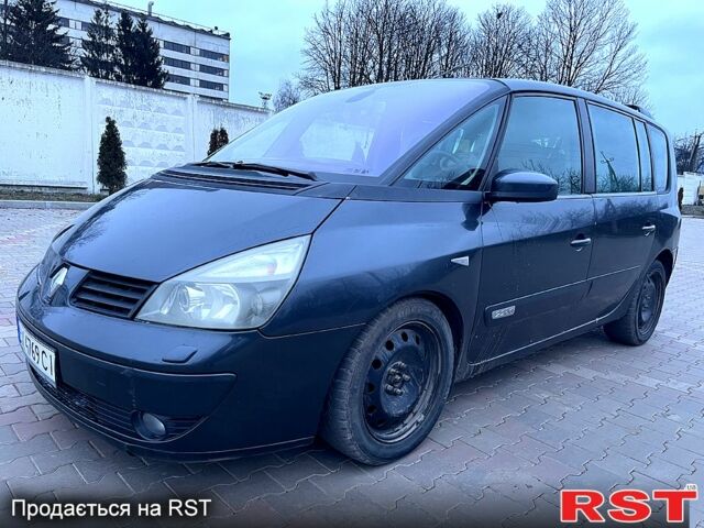 Серый Рено Эспейс, объемом двигателя 2.2 л и пробегом 280 тыс. км за 3000 $, фото 1 на Automoto.ua