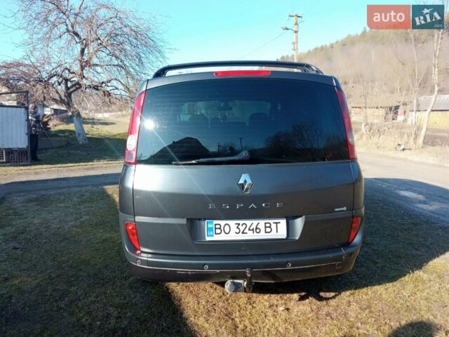 Сірий Рено Еспейс, об'ємом двигуна 2.19 л та пробігом 230 тис. км за 5200 $, фото 1 на Automoto.ua