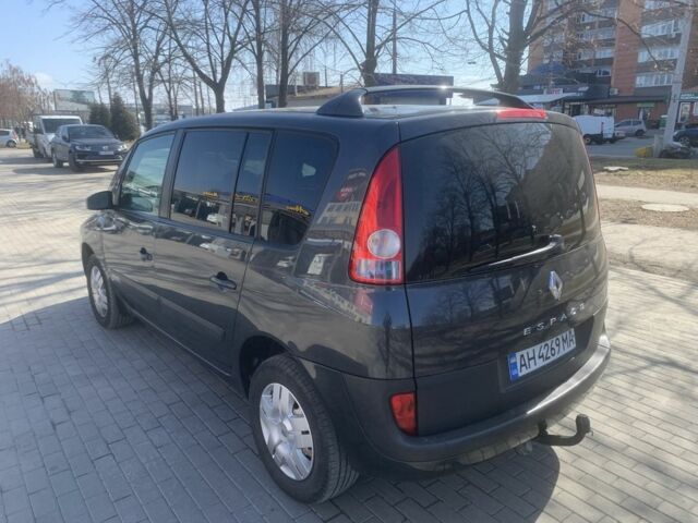 Серый Рено Эспейс, объемом двигателя 1.9 л и пробегом 209 тыс. км за 6200 $, фото 1 на Automoto.ua