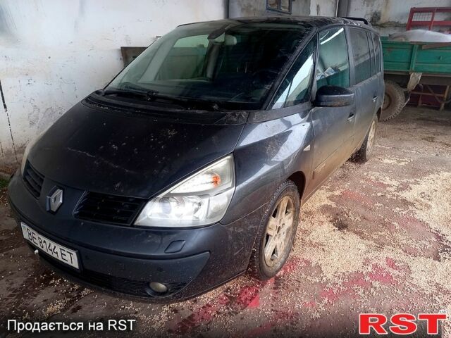 Серый Рено Эспейс, объемом двигателя 2.2 л и пробегом 245 тыс. км за 4000 $, фото 1 на Automoto.ua