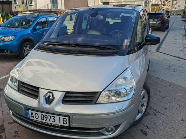Сірий Рено Еспейс, об'ємом двигуна 2 л та пробігом 450 тис. км за 6000 $, фото 1 на Automoto.ua