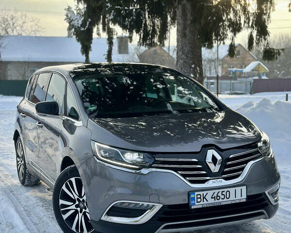 Серый Рено Эспейс, объемом двигателя 1.6 л и пробегом 166 тыс. км за 17500 $, фото 1 на Automoto.ua