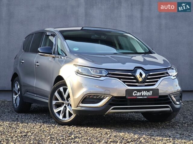 Серый Рено Эспейс, объемом двигателя 1.6 л и пробегом 213 тыс. км за 14199 $, фото 1 на Automoto.ua
