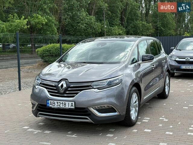 Серый Рено Эспейс, объемом двигателя 1.6 л и пробегом 270 тыс. км за 14800 $, фото 1 на Automoto.ua