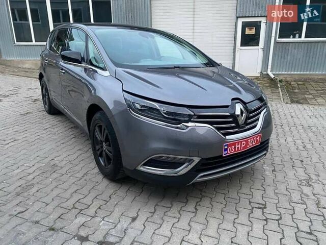 Серый Рено Эспейс, объемом двигателя 1.6 л и пробегом 245 тыс. км за 12999 $, фото 1 на Automoto.ua