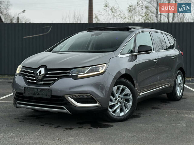 Серый Рено Эспейс, объемом двигателя 1.6 л и пробегом 115 тыс. км за 16700 $, фото 1 на Automoto.ua