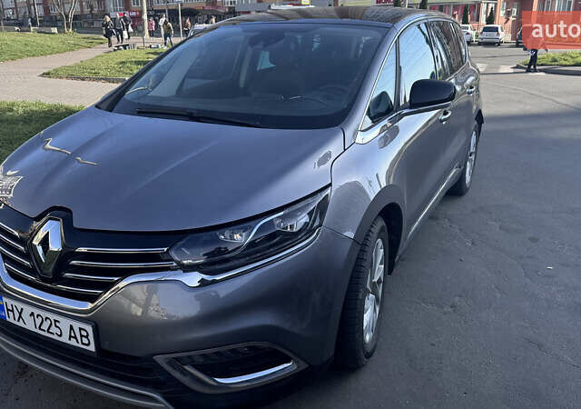 Серый Рено Эспейс, объемом двигателя 1.6 л и пробегом 204 тыс. км за 16900 $, фото 1 на Automoto.ua
