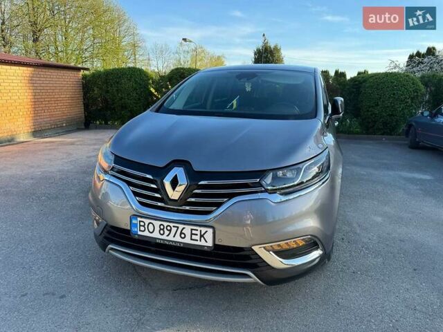 Серый Рено Эспейс, объемом двигателя 1.6 л и пробегом 188 тыс. км за 16700 $, фото 1 на Automoto.ua
