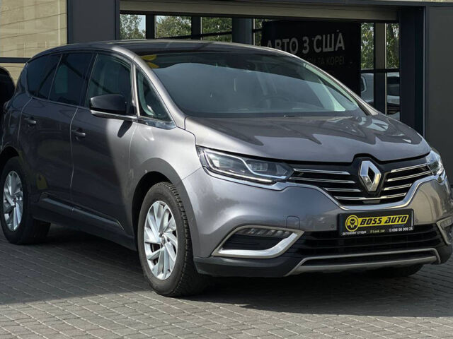 Серый Рено Эспейс, объемом двигателя 1.6 л и пробегом 261 тыс. км за 15500 $, фото 1 на Automoto.ua