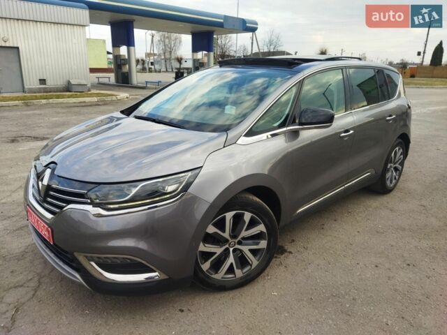 Серый Рено Эспейс, объемом двигателя 1.6 л и пробегом 289 тыс. км за 13999 $, фото 1 на Automoto.ua