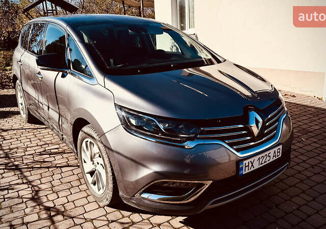 Серый Рено Эспейс, объемом двигателя 1.6 л и пробегом 202 тыс. км за 16900 $, фото 1 на Automoto.ua