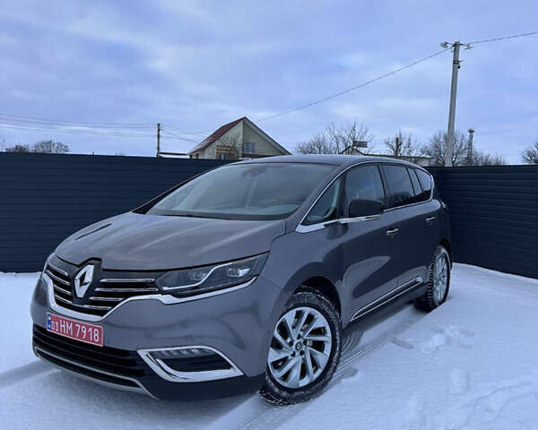 Серый Рено Эспейс, объемом двигателя 1.6 л и пробегом 205 тыс. км за 16750 $, фото 1 на Automoto.ua