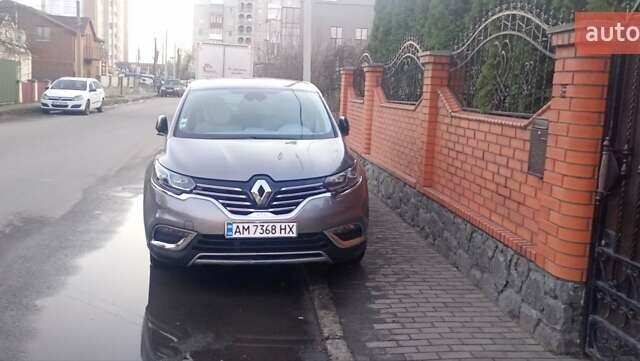 Сірий Рено Еспейс, об'ємом двигуна 1.6 л та пробігом 162 тис. км за 17300 $, фото 1 на Automoto.ua