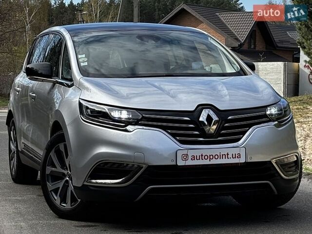 Серый Рено Эспейс, объемом двигателя 1.6 л и пробегом 128 тыс. км за 17300 $, фото 1 на Automoto.ua
