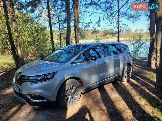 Серый Рено Эспейс, объемом двигателя 1.6 л и пробегом 195 тыс. км за 18000 $, фото 1 на Automoto.ua