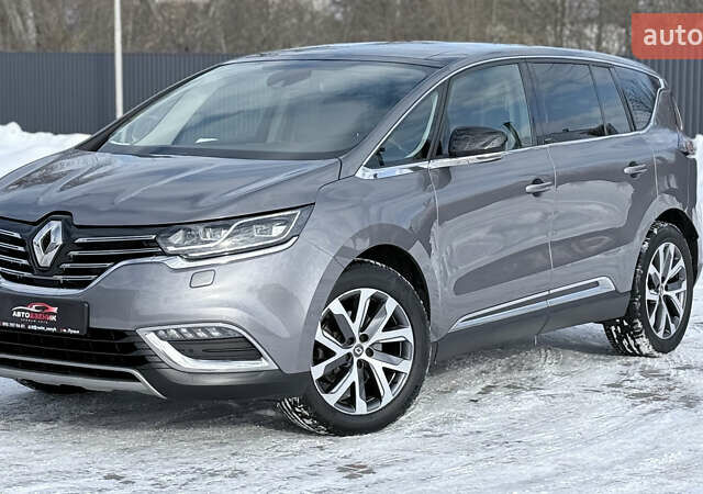 Серый Рено Эспейс, объемом двигателя 2 л и пробегом 121 тыс. км за 24500 $, фото 1 на Automoto.ua