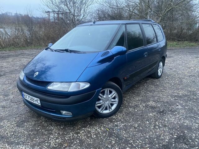 Синій Рено Еспейс, об'ємом двигуна 2 л та пробігом 318 тис. км за 3300 $, фото 1 на Automoto.ua