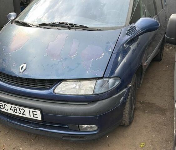 Синий Рено Эспейс, объемом двигателя 2 л и пробегом 250 тыс. км за 1500 $, фото 1 на Automoto.ua