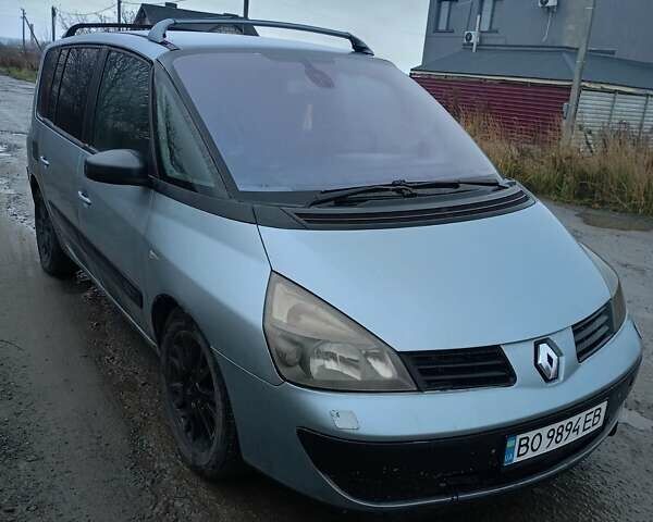 Синій Рено Еспейс, об'ємом двигуна 2.19 л та пробігом 230 тис. км за 3500 $, фото 1 на Automoto.ua