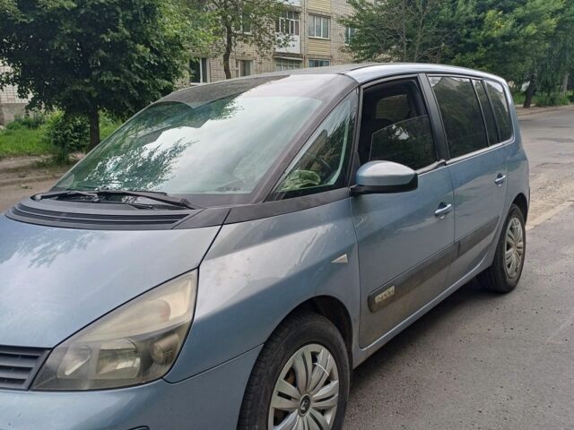 Синій Рено Еспейс, об'ємом двигуна 3 л та пробігом 143 тис. км за 3300 $, фото 1 на Automoto.ua